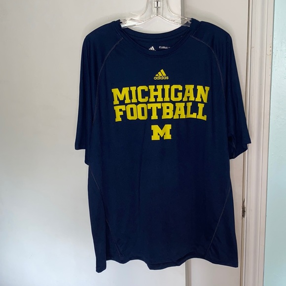 Adidas Michigan Football climalite tee, size XL - Picture 1 of 5